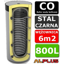 BUFOR LEMET MAXI 800L 1w 1-WĘŻOWNICA do CO