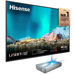 HISENSE Laser TV 120L5HA 120" 4K Dolby Atmos