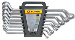 TOPEX Zestaw kluczy oczkowych 35D856 (8 elementów)