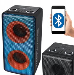 Głośnik Imprezowy Power Audio 150W Led Bluetooth Karaoke