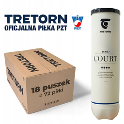 Piłki Tenisowe Tretorn Court Serie+ 16 piłek Oficjalna