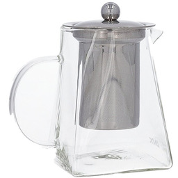 Szklany dzbanek z zaparzaczem do herbaty AVX RIO