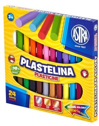 Plastelina 24 kolory Astra 30651