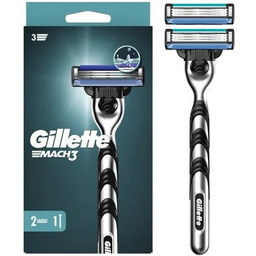 GILLETTE Golarka Mach3 Charcoal + 2 ostrza