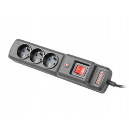 2x Armac Multi M3 Listwa zasilająca przeciwprzepięciowa, 3