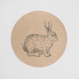 Podkładka Dekoracyjna Rabbiks z motywem królika