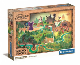 Puzzle 1000 elementów Compact Story Maps Królewna Śnieżka