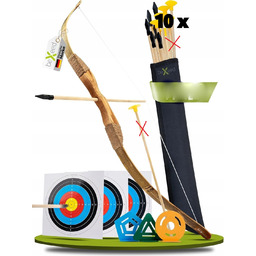 Bexeed Zestaw strzał i łuk dla dzieci