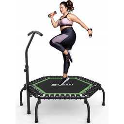 BCAN Mini trampolina fitness z uchwytem 250 kg