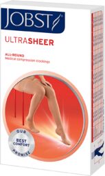 Jobst UltraSheer, pończochy uciskowe, CCL2, zamknięte palce, rozmiar