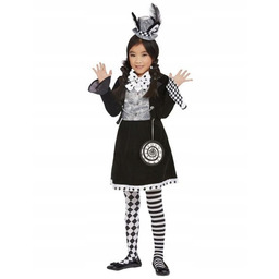 Strój Szalonego Kapelusznika Czarno-biały Bal 116