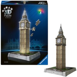 RAVENSBURGER Puzzle 3D Iconics Big Ben 12008025 (235