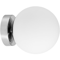 LAMPA ŚCIENNA KINKIET NOWOCZESNY CHROMOWANY FREDICA