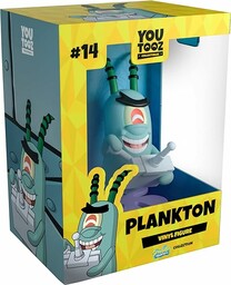 Youtooz Plankton 11 cm winylowa figurka, oficjalna licencjonowana