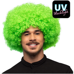 Peruka Afro Groove zielona