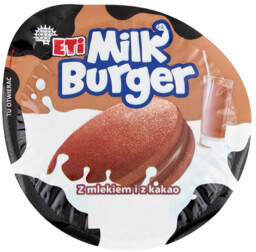 Eti - Milk Burger z mlekiem i kakao