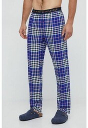 Tommy Hilfiger spodnie piżamowe męskie kolor granatowy wzorzysta