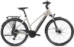 Rower elektryczny ROMET E-GAZELA 2.0 504WH 2024 beżowo-szary,