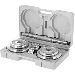 STC20 SZTANGIELKI W WALIZCE 2 x 10 KG