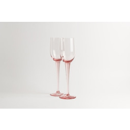 Pakamera Kieliszek na wino białe Classic - różowy