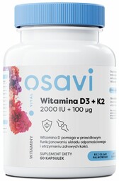Osavi - Witamina B12, Metylokobalamina - 60 kapsułek