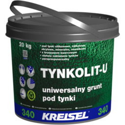 Grunt pod tynki Tynkolit-U 340 biały 20 kg