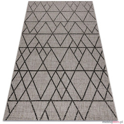 DYWAN SZNURKOWY SIZAL FLOORLUX 20508 silver / black