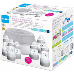 Sterylizator mikrofalowy Mam 3 x butelka 260ml