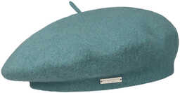 Beret Baskijski Damski by Seeberger, turkusowy, One Size