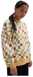 bluza VANS - Club Slouchy Crew Amusement 66