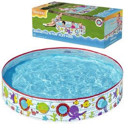 Basen rozporowy dla dzieci 152x25 cm, brodzik ogrodowy