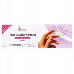Neosana Test ciążowy z krwi, szybki, dokładny, 1