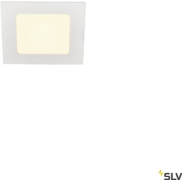 SENSER 12 DL lampa sufitowa wpuszczana LED, kwadratowa,