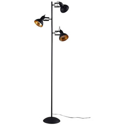 Lindby - Lilly Lampa Podłogowa Black/Gold