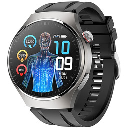 Zegarek SMARTWATCH Rubicon RNCF32S glukometr BRANSOLETA + PASEK