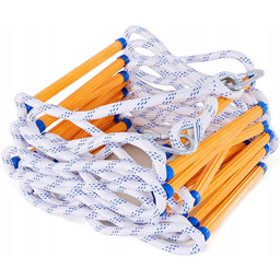 Drabina sznurowa linowa na dach dekarska 10M