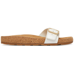 Klapki Tommy Hilfiger Cork Footbed Slip-On FW0FW09344 Biały