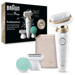 Depilator Braun SES9-071 3D Gld Box Mn Biało-złoty