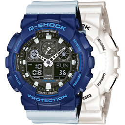 G-SHOCK SET GA-100B-7AER + BEZEL 10527398 + PASEK