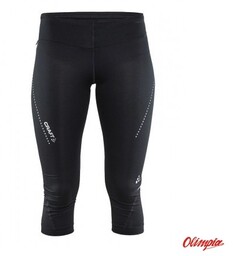Craft Spodnie 3/4 Essential Run Capri 1904773 9999