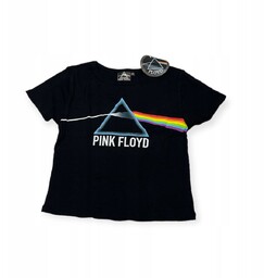Koszulka T-shirt damski okrągły dekolt Pink Floyd XS