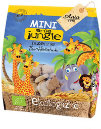 Bio Ania Ciastka dla dzieci mini jungle herbatniki