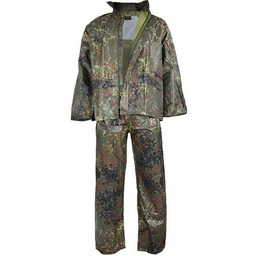 Mil-Tec Komplet Przeciwdeszczowy Flecktarn - Flecktarn - M