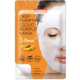 PUREDERM Bąbelkujaca maseczka z witaminami 20g