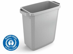 Kosz na śmieci 60l DURABLE DURABIN ECO szary
