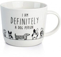KUBEK PORCELANOWY I am definitely a dog person