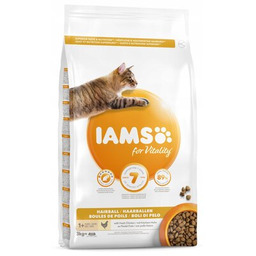IAMS Karma dla kota For Vitality Hairball Kurczak