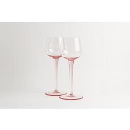 Pakamera Kieliszek na wino czerwone Classic - różowy