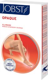 Jobst Opaque, pończochy uciskowe, CCL2, zamknięte palce, rozmiar