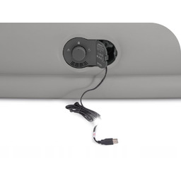 Materac dmuchany jednoosobowy łóżko z pompką USB Intex